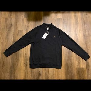 Brand New Farah 3/4 Zip Sweater, Size 2XL